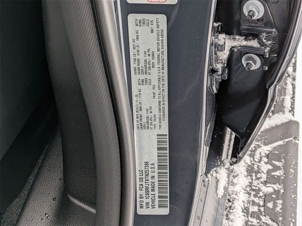 2026 RAM Ram 1500 RAM 1500 LARAMIE CREW CAB 4X4 5'7' BOX