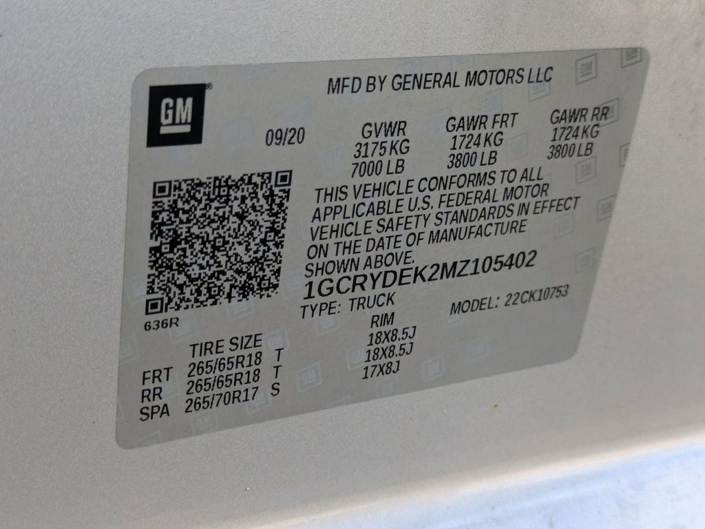 2021 Chevrolet Silverado 1500 4WD Double Cab Standard Bed LT