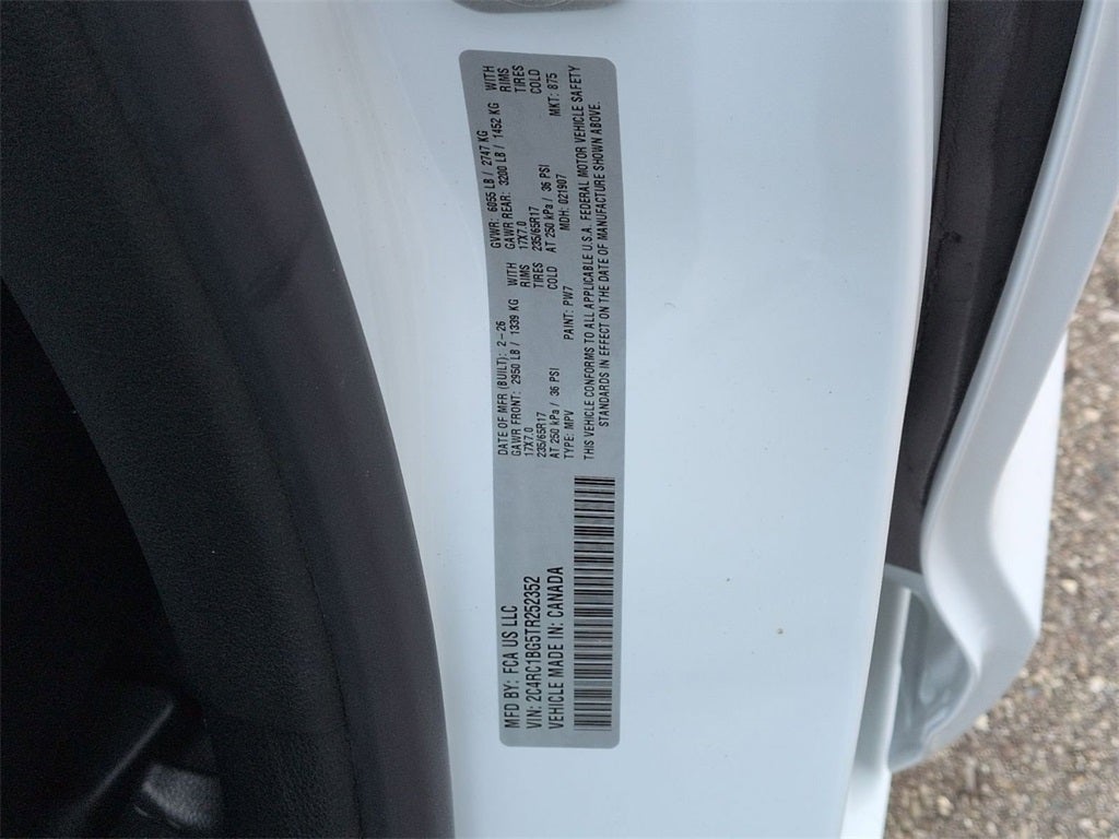 2026 Chrysler Pacifica PACIFICA SELECT