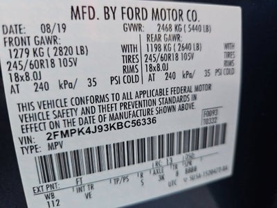 2019 Ford Edge SEL
