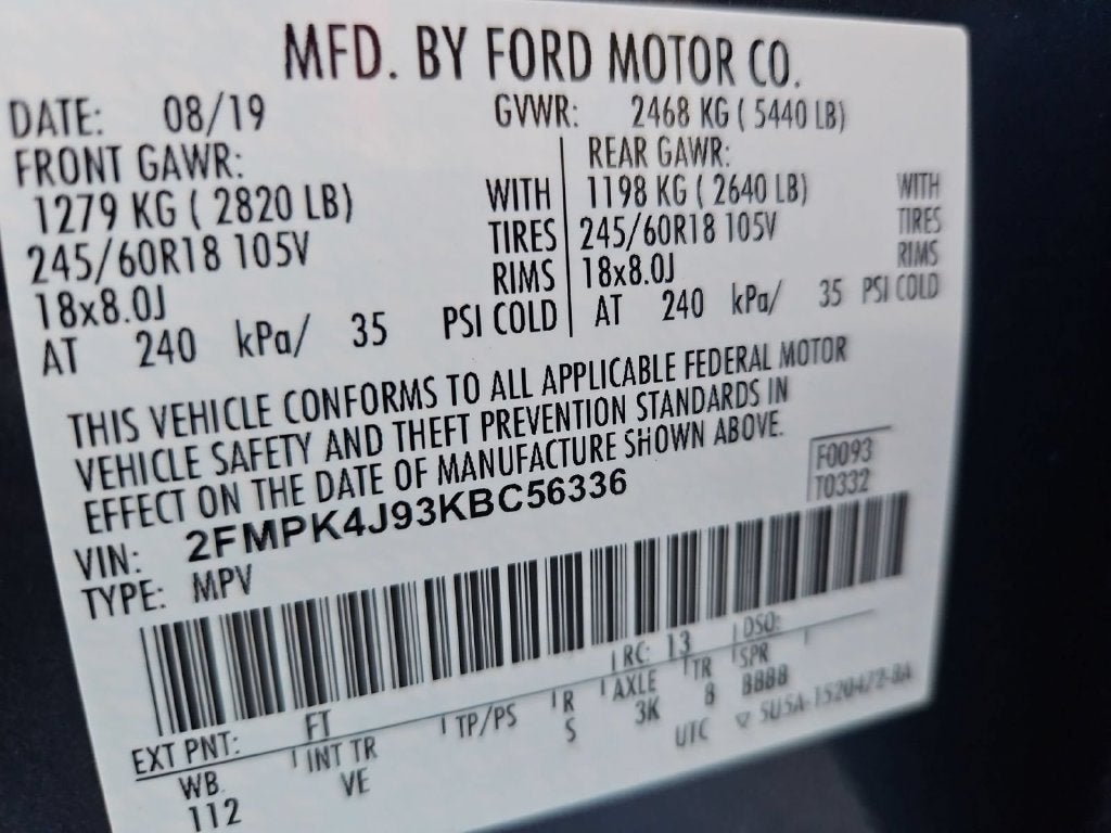 2019 Ford Edge SEL