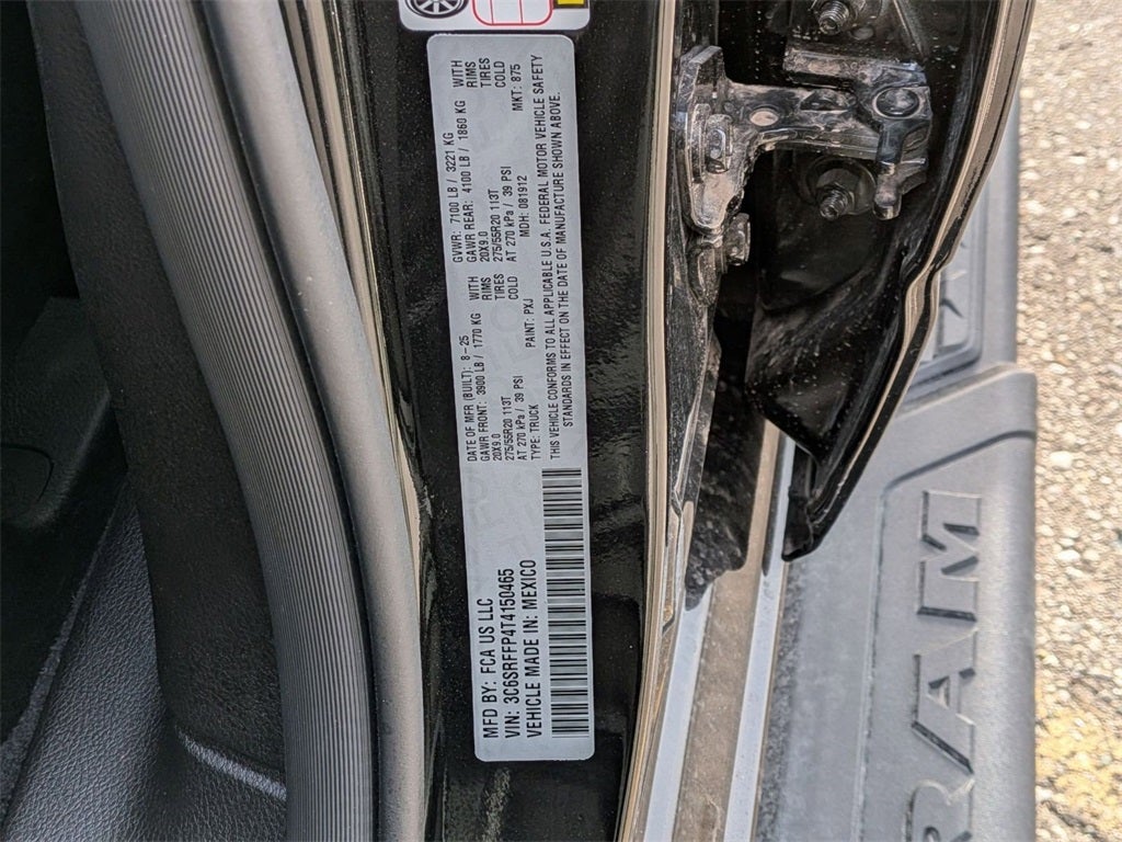 2026 RAM Ram 1500 RAM 1500 BIG HORN CREW CAB 4X4 5'7' BOX