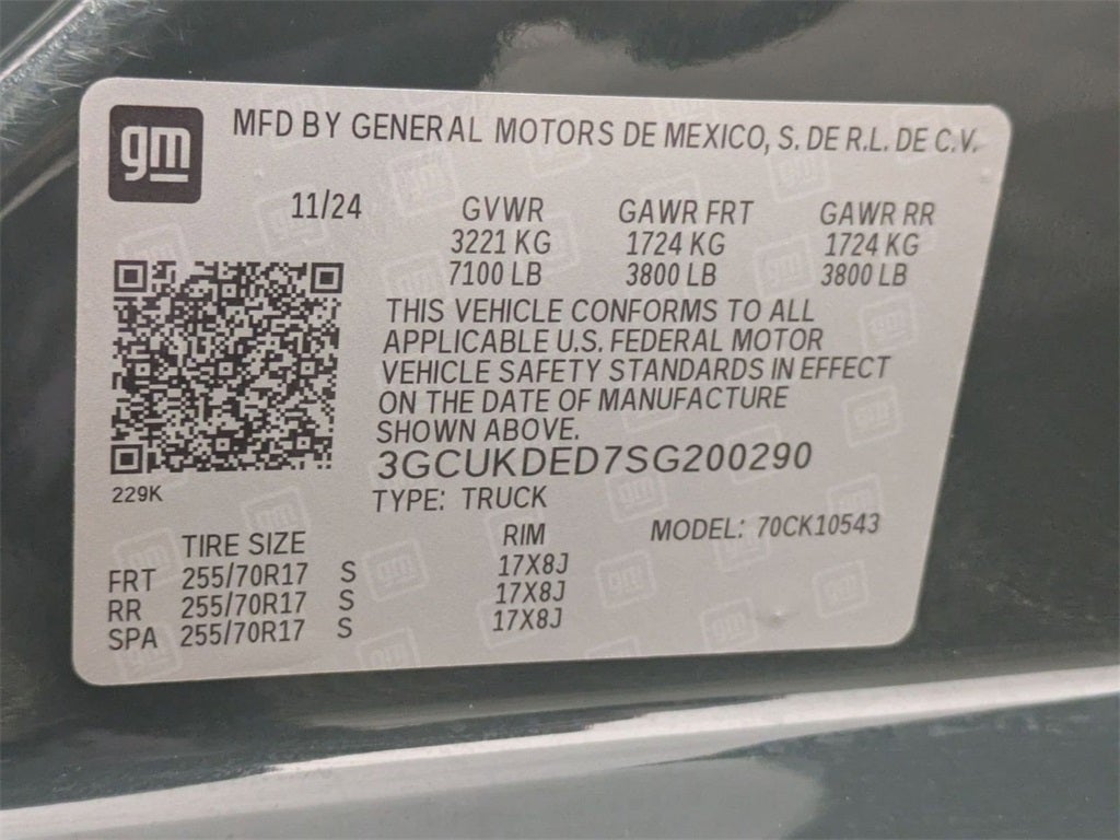 2025 Chevrolet Silverado 1500 4WD Crew Cab Standard Bed LT