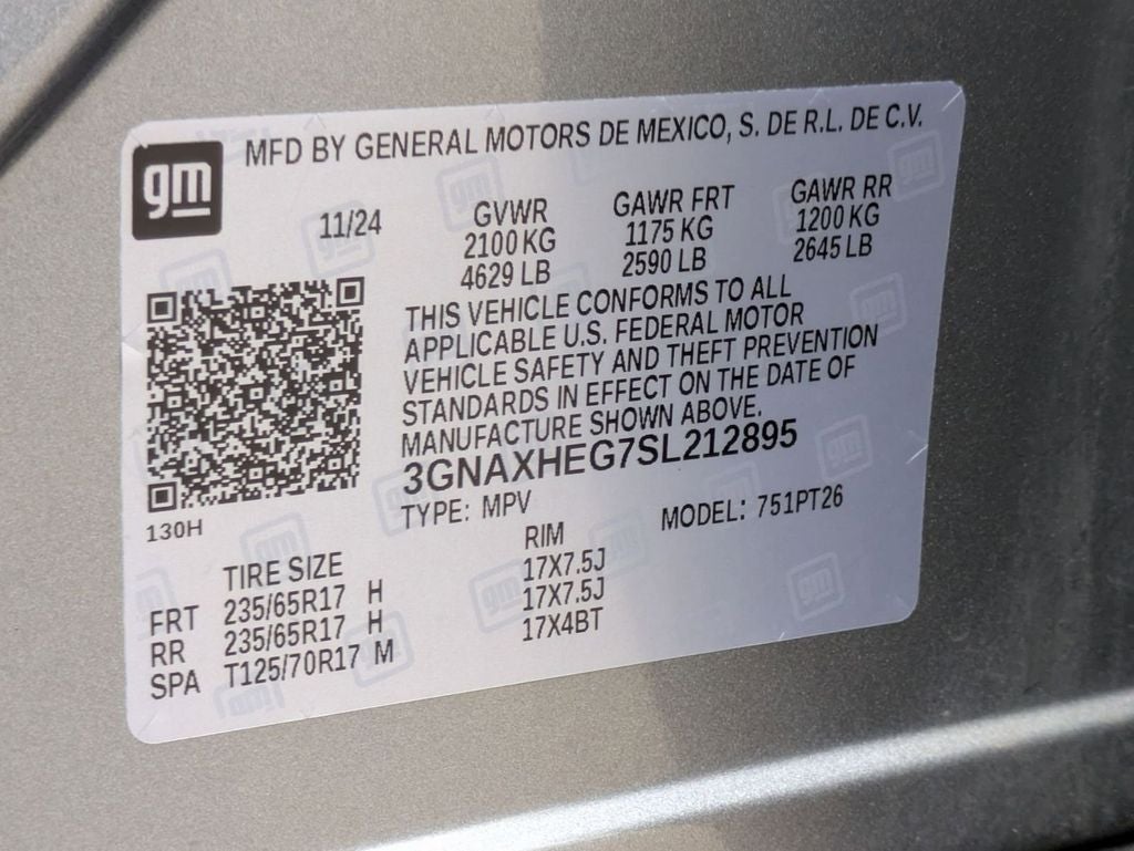 2025 Chevrolet Equinox FWD LT