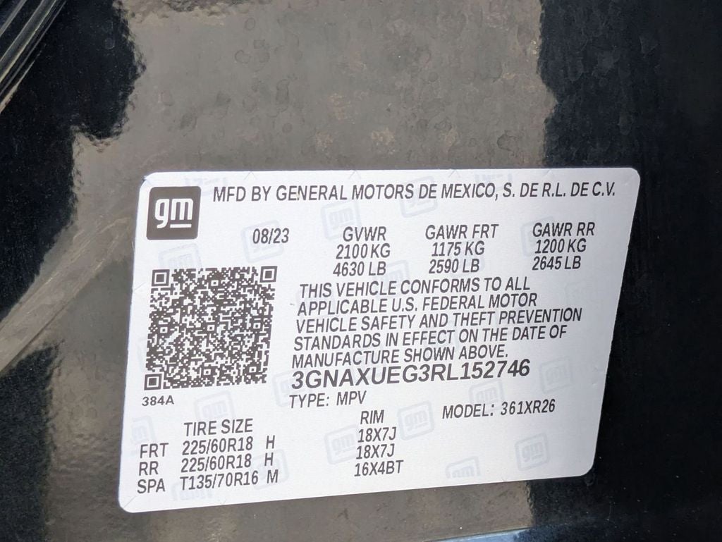 2024 Chevrolet Equinox AWD LT