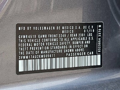 2019 Volkswagen Golf Alltrack TSI S