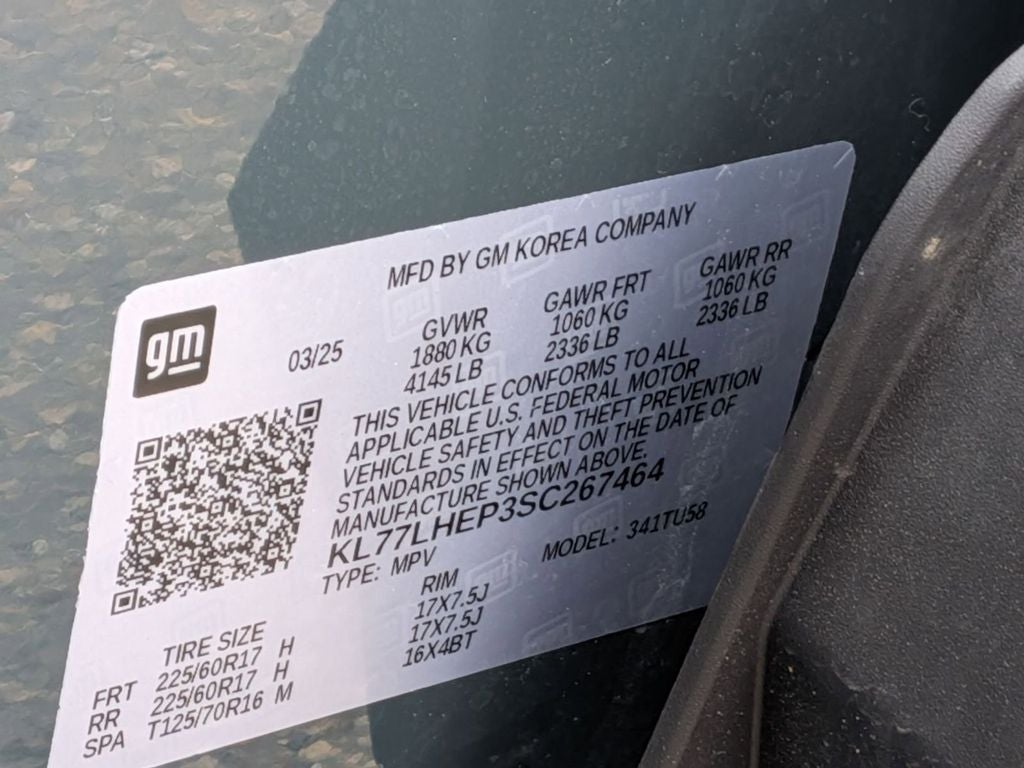 2025 Chevrolet Trax FWD LT