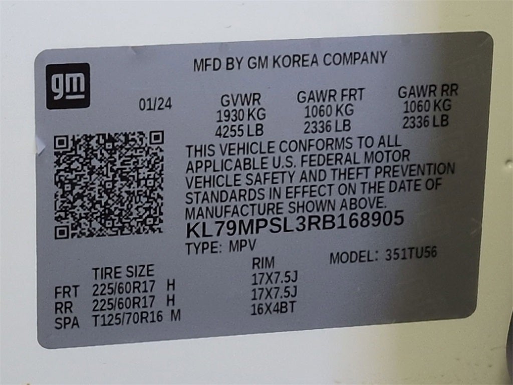 2024 Chevrolet Trailblazer FWD LT