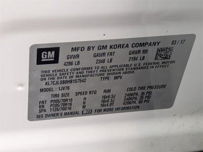 2017 Chevrolet Trax LT