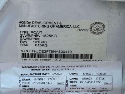 2022 Acura ILX Premium Package
