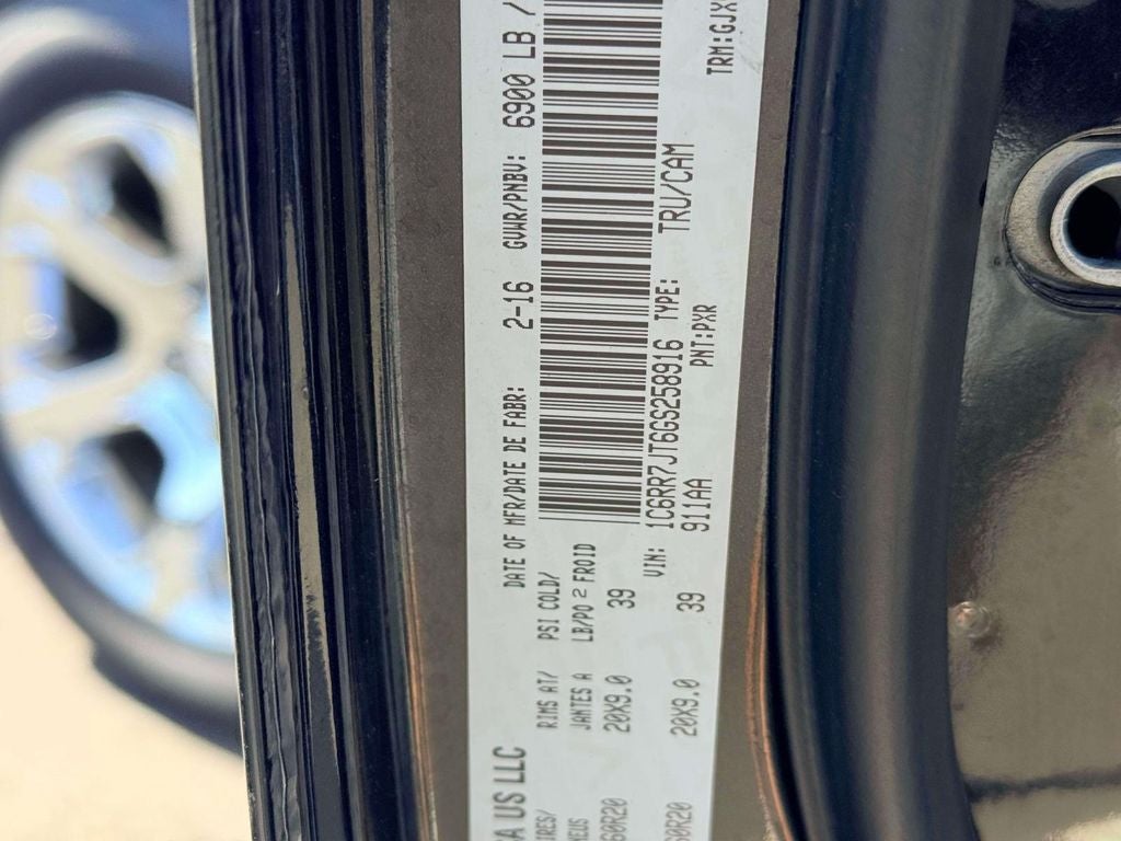 2016 RAM 1500 Laramie