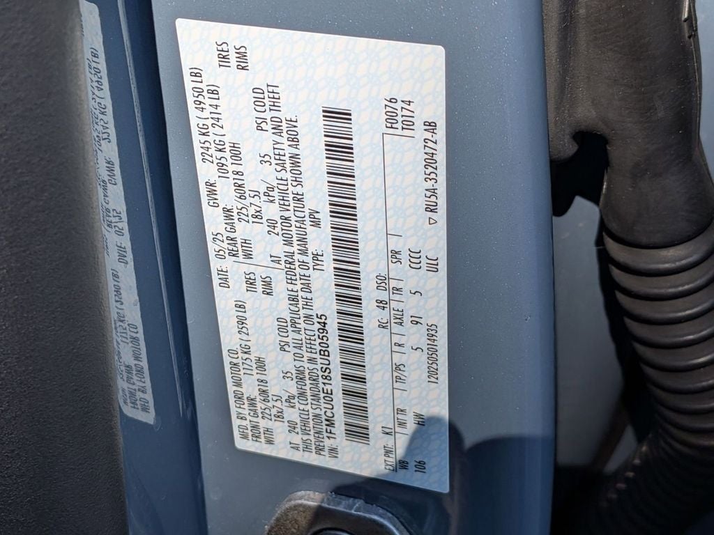 2025 Ford Escape Plug-In Hybrid Base