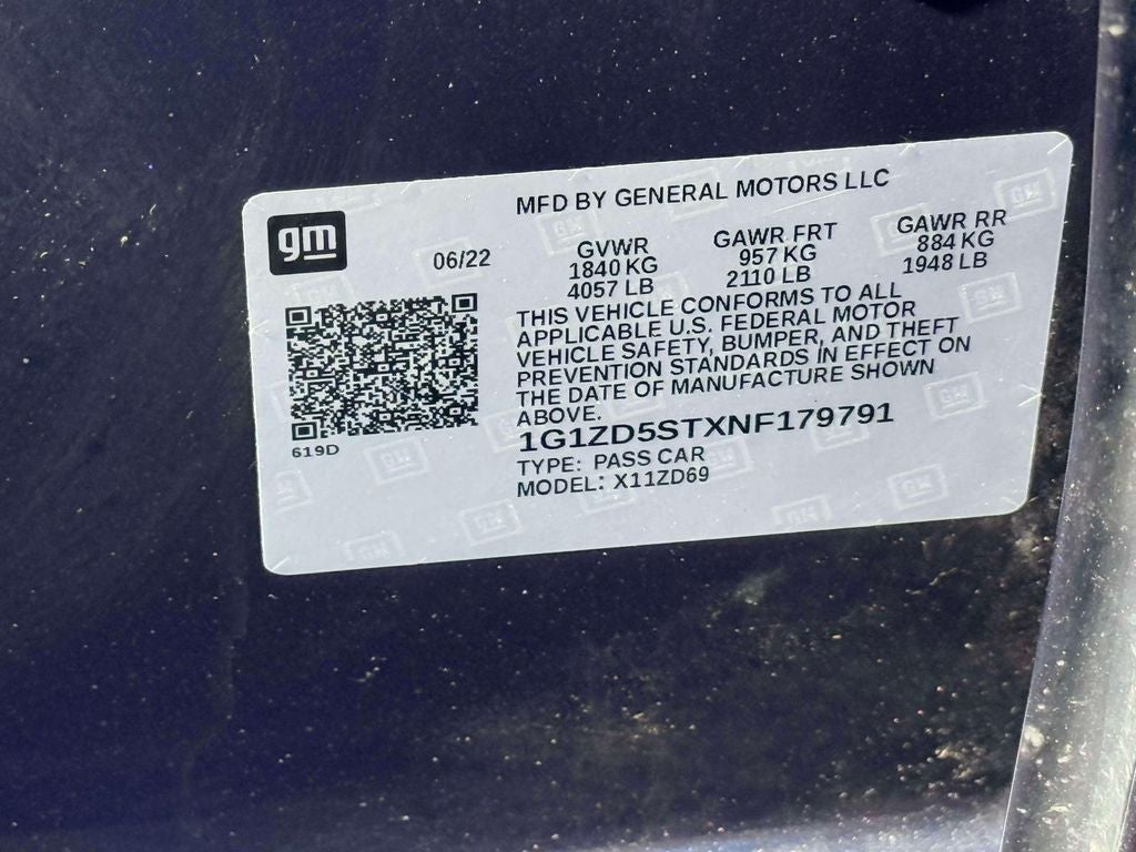 2022 Chevrolet Malibu LT