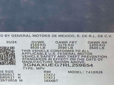 2024 Chevrolet Equinox LT