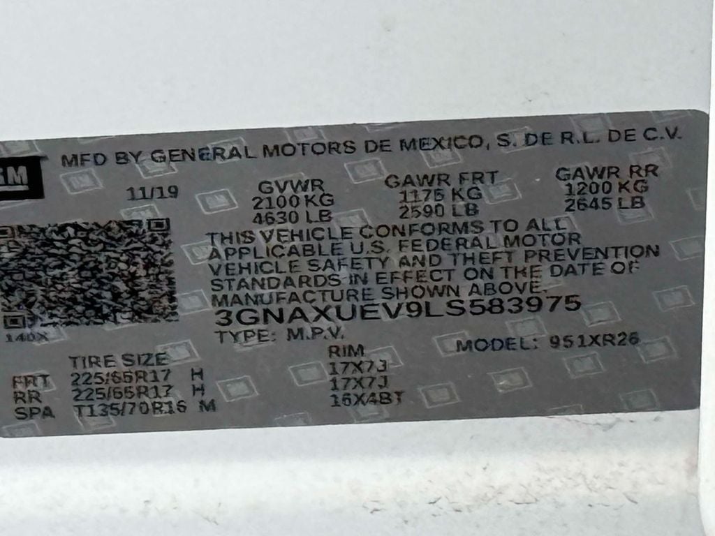 2020 Chevrolet Equinox LT