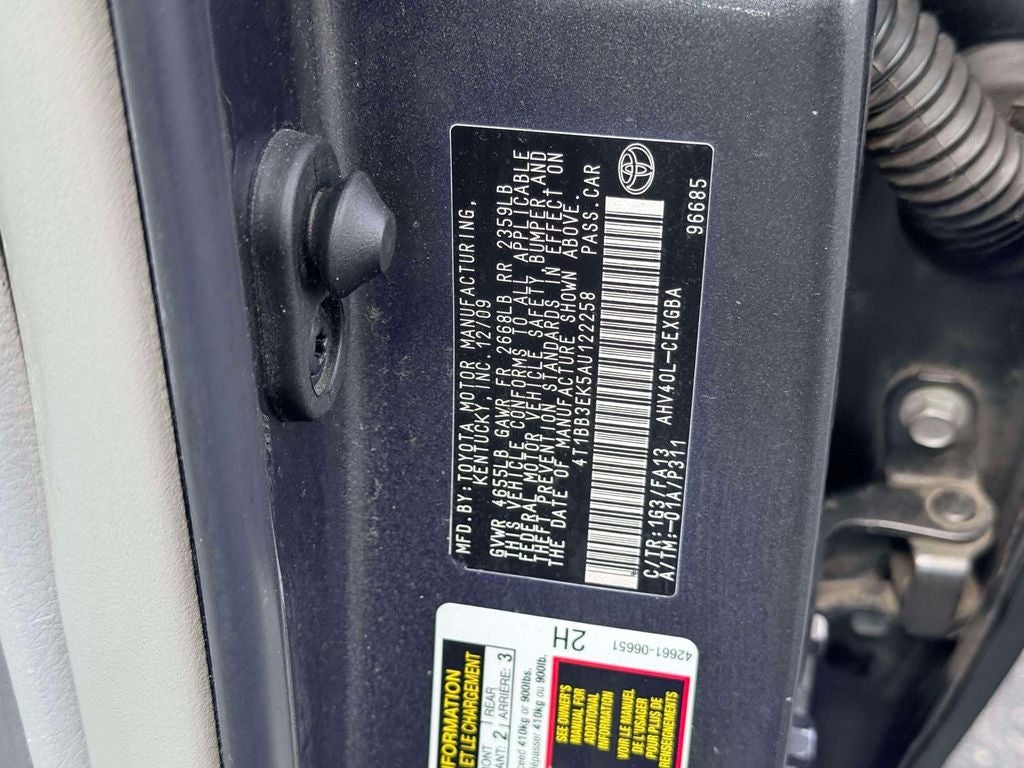 2010 Toyota Camry Hybrid Base