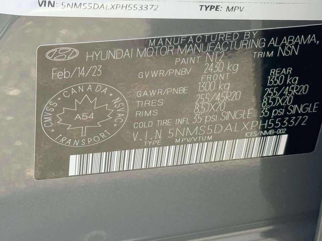 2023 Hyundai Santa Fe Calligraphy