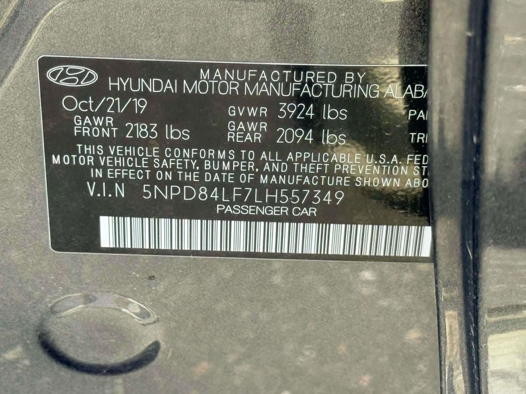 2020 Hyundai Elantra SEL