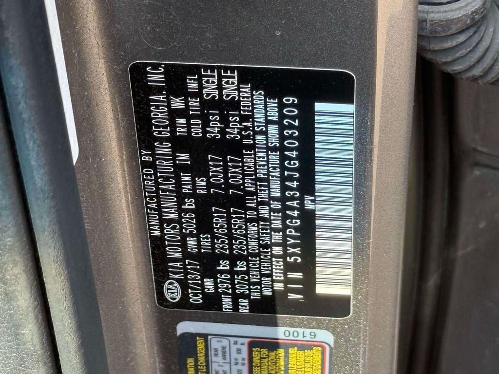 2018 Kia Sorento LX