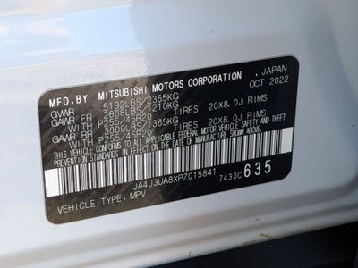 2023 Mitsubishi Outlander SE Black Edition