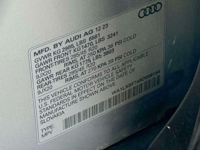 2024 Audi Q7 55 Premium Plus quattro