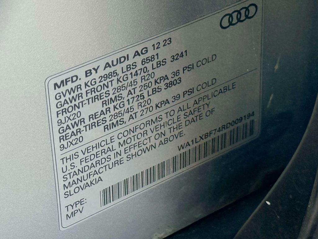 2024 Audi Q7 55 Premium Plus quattro