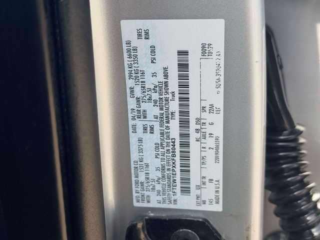 2019 Ford F-150 XLT