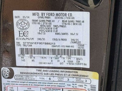 2014 Ford F-150 XLT
