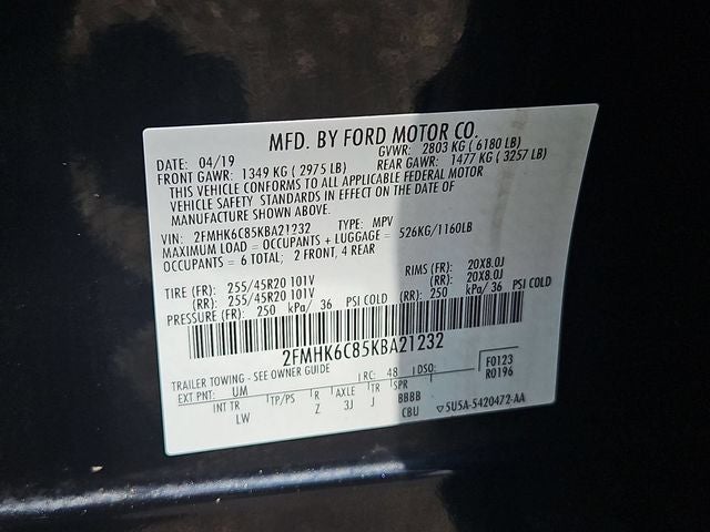 2019 Ford Flex SEL