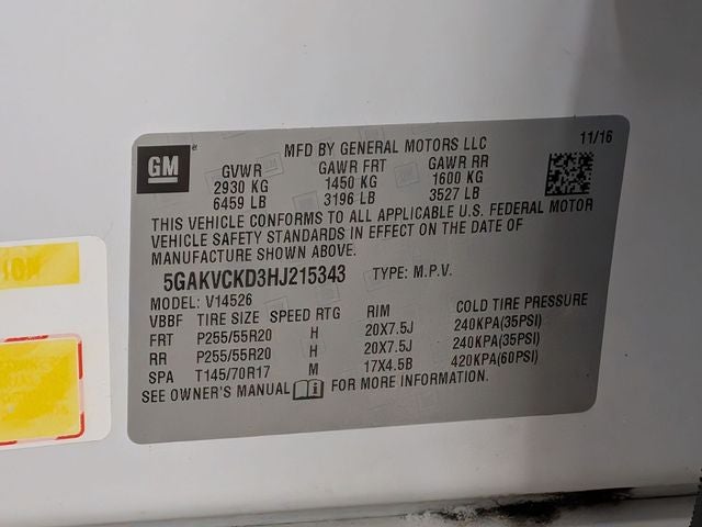 2017 Buick Enclave Premium Group