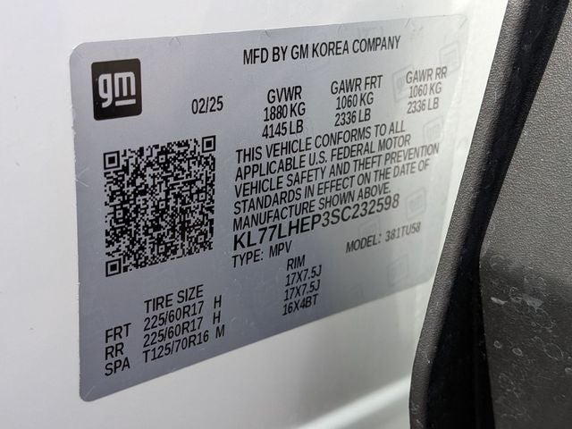 2025 Chevrolet Trax LT